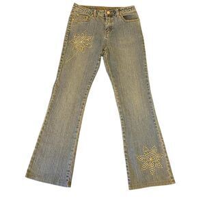 Y2k kidcore limited too bedazzled jeans